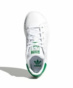 Adidas Stan Smith (Pre-School) - Cloud White/Green Latest 7 Adidas Stan Smith (Pre-School) - Cloud White/Green Latest