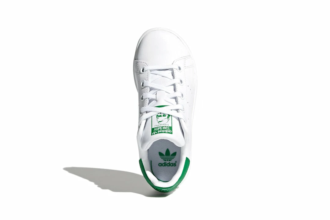 Adidas Stan Smith (Pre-School) - Cloud White/Green Latest 3 Adidas Stan Smith (Pre-School) - Cloud White/Green Latest