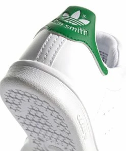 Adidas Stan Smith (Pre-School) - Cloud White/Green Latest 9 Adidas Stan Smith (Pre-School) - Cloud White/Green Latest