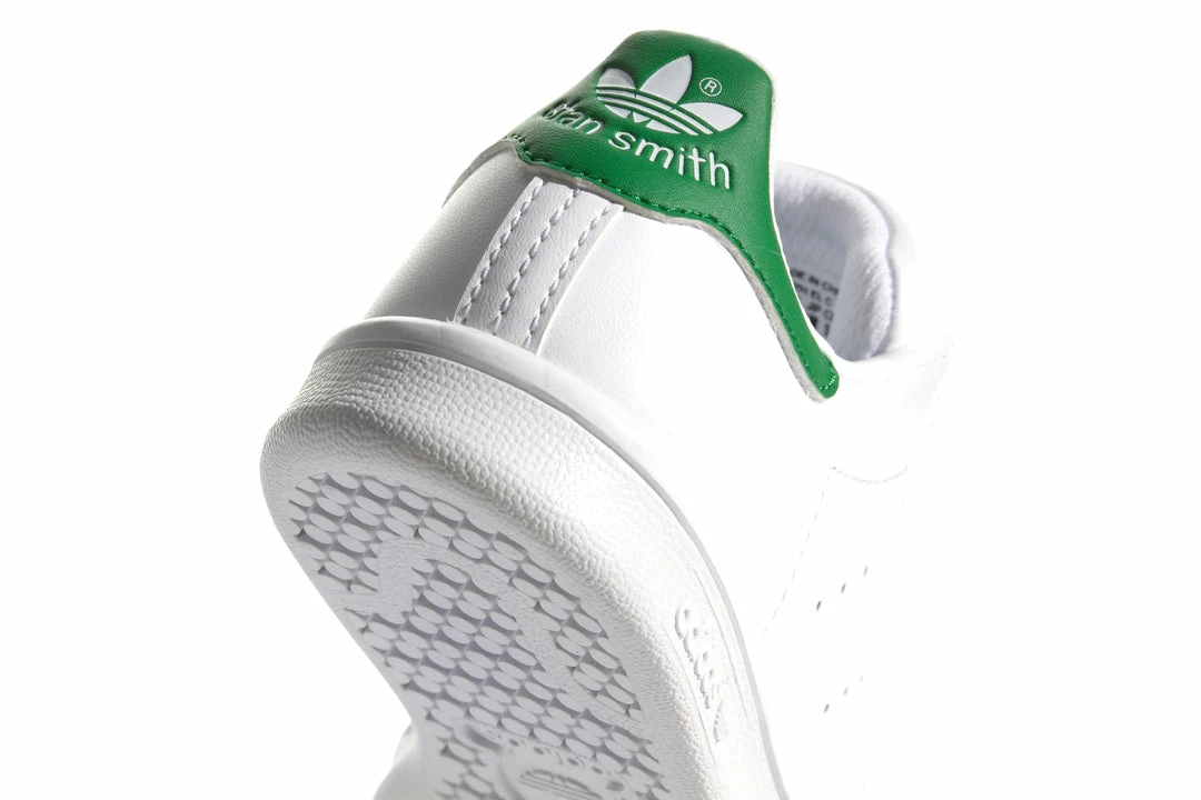 Adidas Stan Smith (Pre-School) - Cloud White/Green Latest 5 Adidas Stan Smith (Pre-School) - Cloud White/Green Latest