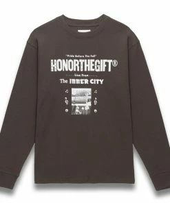 Honor The Gift Stereo L/S Tee - Black