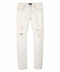 Purple Brand Slim Fit Jeans - Superlight Indigo Blowout