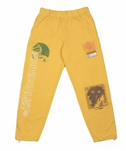 Apparel INDVLST Cubism Sweatpants - Mustard