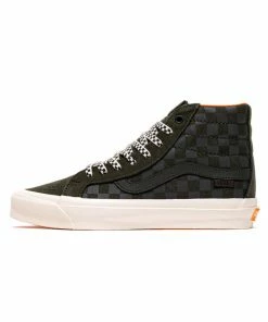 Vans Vault X Porter UA OG Sk8-Hi LX - Night/Black Ink/Orange