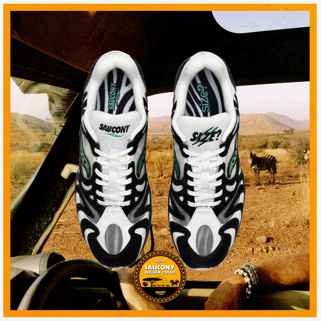 Saucony Grid Azura 2000 - Zebra