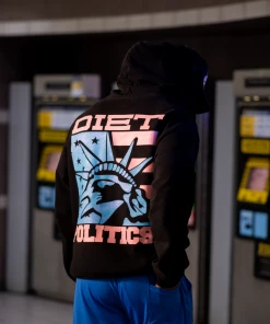 Sneaker Politics Politics X Diet Starts Monday Liberty Hoodie - Black Latest
