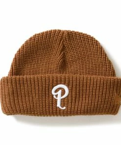 Sneaker Politics Politics X New Era Always Ready Skully Beanie - Brown