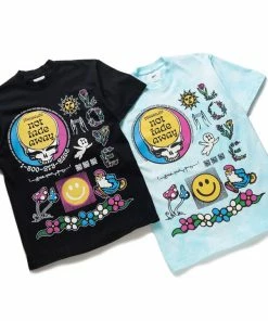 Sneaker Politics Politics X Save Your Face X Humbles 'Do Not Fade Away' T-Shirt - Tie-Dye Blue Latest