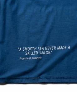 Sneaker Politics Latest Politics Yacht Club Reversible L/S Tee - Blue