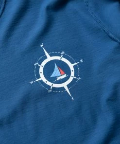 Sneaker Politics Latest Politics Yacht Club Reversible L/S Tee - Blue