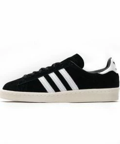 Sneaker Politics Shop 76 Adidas Campus 80s - Core Black/Footwear White