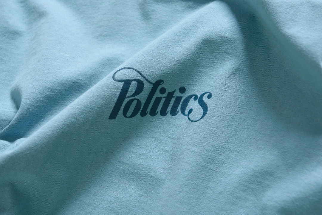 Sneaker Politics Latest Politics Every Days Tee - Provincial Blue 3 Sneaker Politics Latest Politics Every Days Tee - Provincial Blue