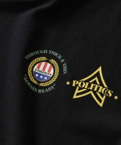 Sneaker Politics Politics Always Ready Soldier Tee - Black