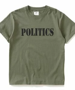 Sneaker Politics Politics Always Ready Beret Tee - Army Green