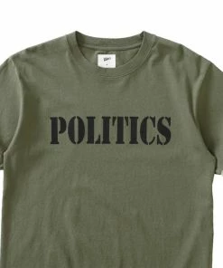Sneaker Politics Politics Always Ready Beret Tee - Army Green
