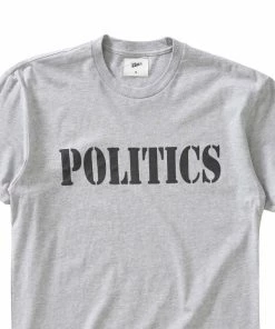 Sneaker Politics Politics Always Ready Beret Tee - Heather Grey