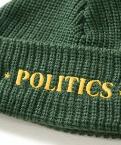Sneaker Politics Politics Always Ready Skully Beanie - Green Latest
