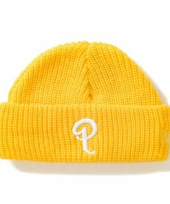 Sneaker Politics Latest Politics X New Era Always Ready Skully Beanie - Yellow
