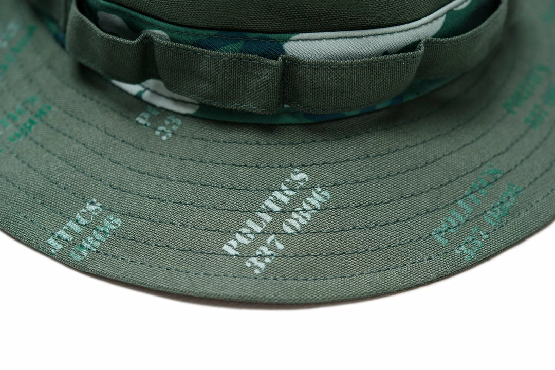 Sneaker Politics Politics X New Era Always Ready Bucket Hat - Olive 6 Sneaker Politics Politics X New Era Always Ready Bucket Hat - Olive