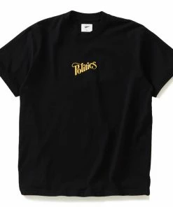 Sneaker Politics Politics Always Ready Classic Script Tee - Black