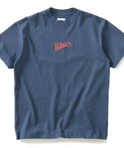 Sneaker Politics Politics Always Ready Classic Script Tee - Navy
