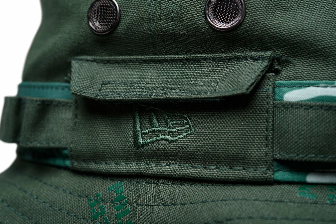 Sneaker Politics Politics X New Era Always Ready Bucket Hat - Olive 9 Sneaker Politics Politics X New Era Always Ready Bucket Hat - Olive