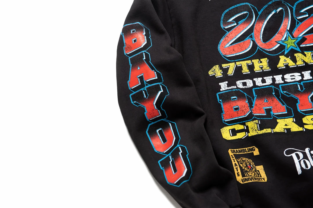 Sneaker Politics Politics Bayou Classic Crewneck - Washed Black Latest 2 Sneaker Politics Politics Bayou Classic Crewneck - Washed Black Latest