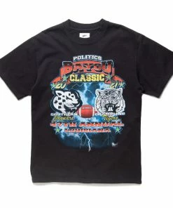 Sneaker Politics Politics Bayou Classic Tee - Washed Black Latest