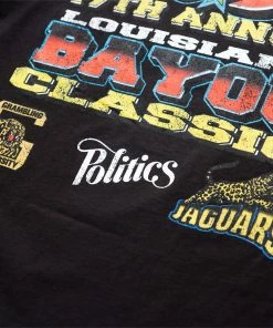 Sneaker Politics Politics Bayou Classic Tee - Washed Black Latest 11 Sneaker Politics Politics Bayou Classic Tee - Washed Black Latest