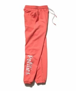 Sneaker Politics Politics Sweatpants - Coral/White