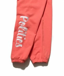Sneaker Politics Politics Sweatpants - Coral/White
