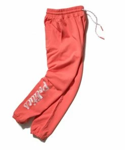 Sneaker Politics Politics Sweatpants - Coral/White