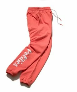 Sneaker Politics Politics Sweatpants - Coral/White