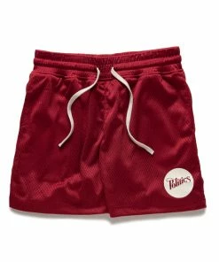 Sneaker Politics Politics Mesh Shorts - Maroon/White