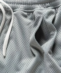 Sneaker Politics Politics Mesh Shorts - Charcoal Grey/White