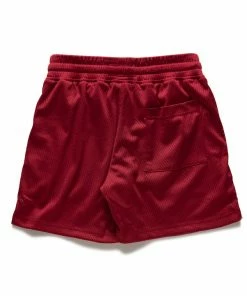 Sneaker Politics Politics Mesh Shorts - Maroon/White