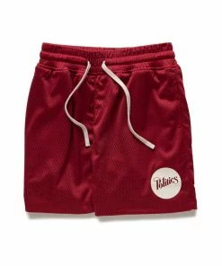Sneaker Politics Politics Mesh Shorts - Maroon/White