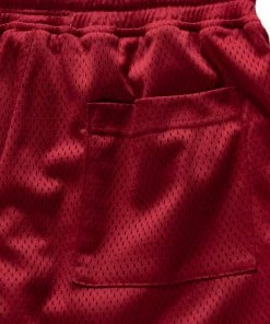 Sneaker Politics Politics Mesh Shorts - Maroon/White