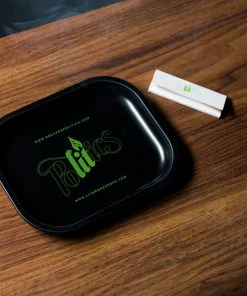 Sneaker Politics Latest Politics X Lit Smoke Shops 4/20 Rolling Tray - Black