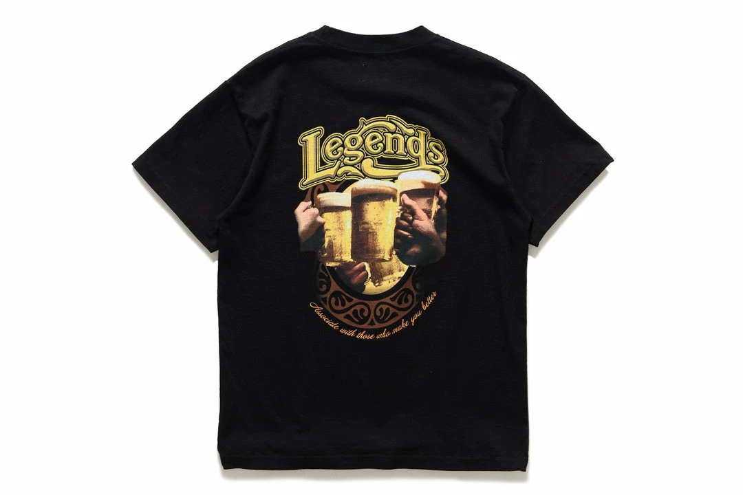 Sneaker Politics Politics X Legends Tee - Black 3 Sneaker Politics Politics X Legends Tee - Black