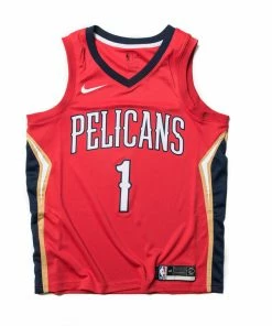 Nike NBA Zion Williamson New Orleans Pelicans Alternate Swingman Jersey - Red