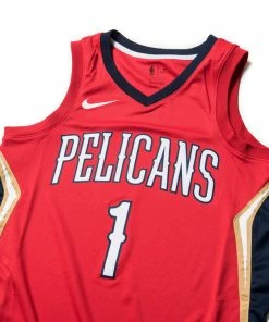 Nike NBA Zion Williamson New Orleans Pelicans Alternate Swingman Jersey - Red
