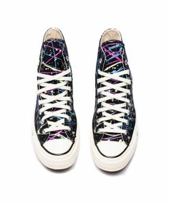 Converse Chuck 70 Hi - Black/Hyper Magenta