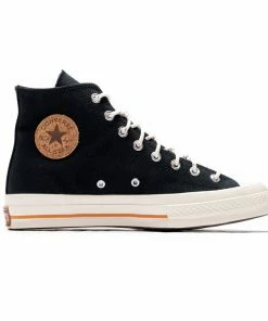 Converse Chuck 70 Hi 'Cork' - Black/Egret/Red Bark