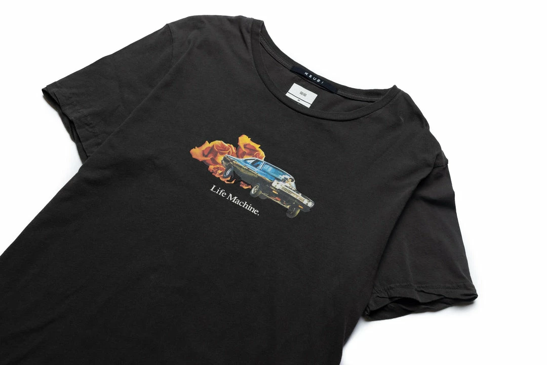 Ksubi Life Machine Tee - Black 2 Ksubi Life Machine Tee - Black