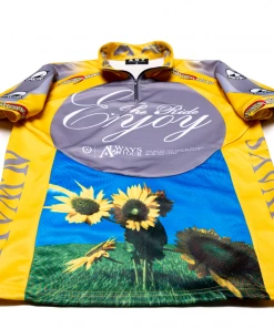 Always On Tour AOT Tour Jersey - Yellow/Grey Latest