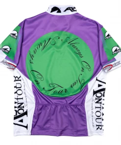 Always On Tour AOT Tour Jersey - Green/Purple Latest
