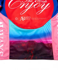 Always On Tour AOT Tour Jersey - Red/Blue Latest