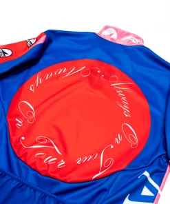 Always On Tour AOT Tour Jersey - Red/Blue Latest