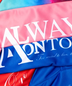 Always On Tour AOT Tour Jersey - Red/Blue Latest